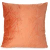 Poszewka dekoracyjna velvet Albi 45x45 rudo srebrna