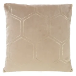 Poszewka dekoracyjna velvet Blink 45x45 beżowa