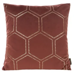 Poszewka dekoracyjna velvet Blink 45x45 bordowa