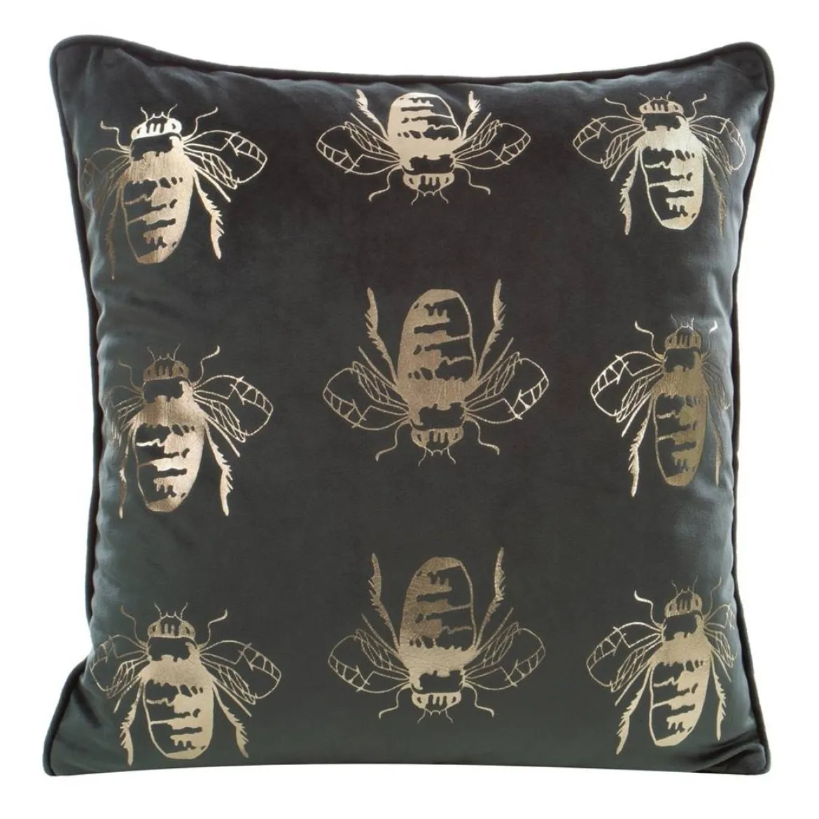 Poszewka dekoracyjna velvet Blink 45x45 ciemno miętowa