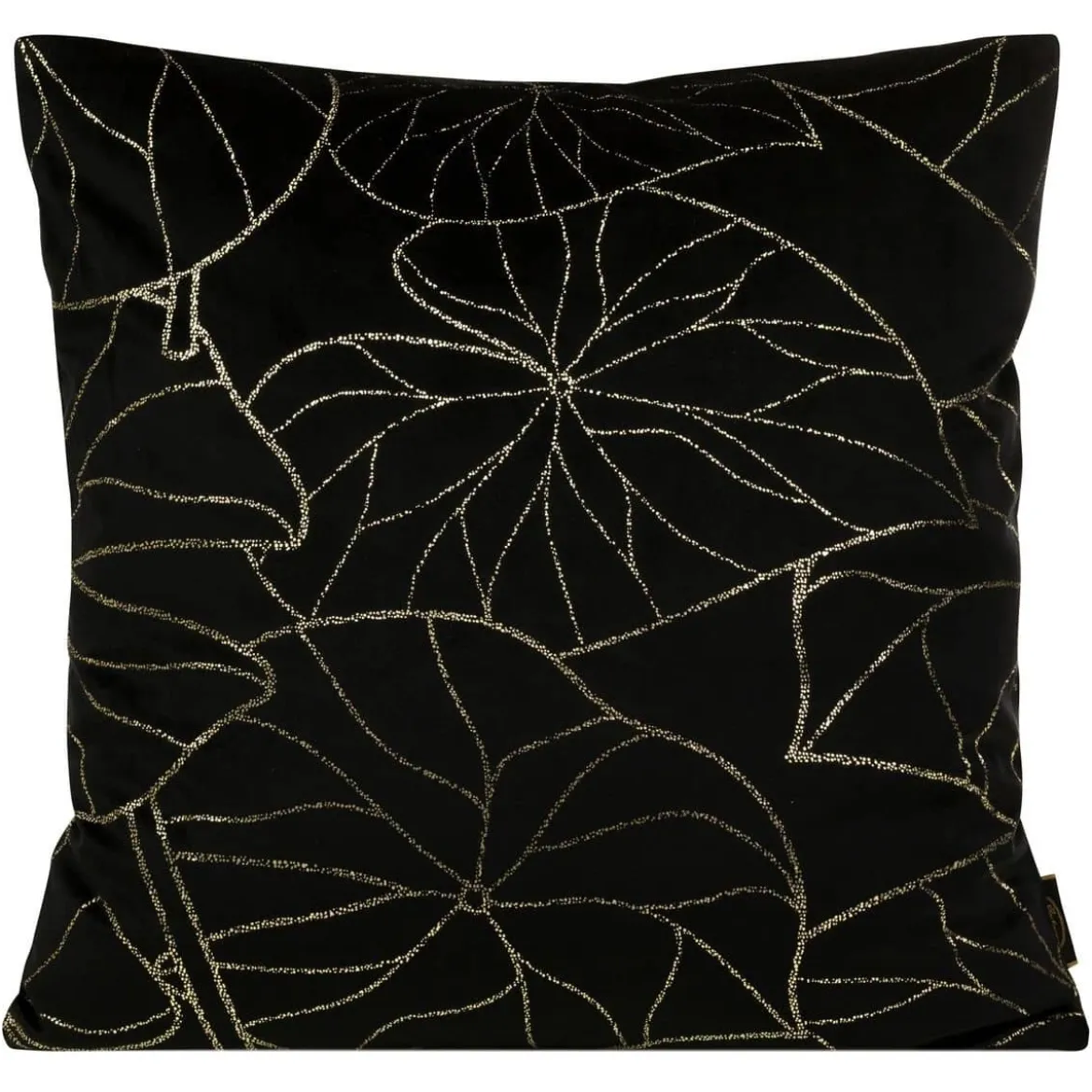 Poszewka dekoracyjna velvet Blink 45x45 czarna