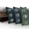 Poszewka dekoracyjna velvet Blink 45x45 granatowa