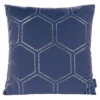 Poszewka dekoracyjna velvet Blink 45x45 granatowa