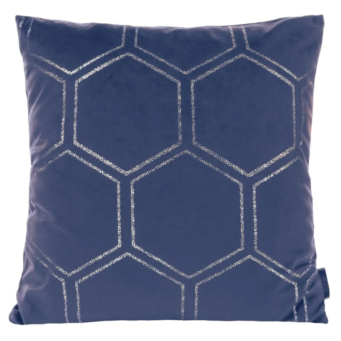 Poszewka dekoracyjna velvet Blink 45x45 granatowa