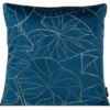 Poszewka dekoracyjna velvet Blink 45x45 granatowa