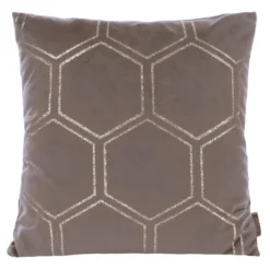 Poszewka dekoracyjna velvet Blink 45x45 kawowa