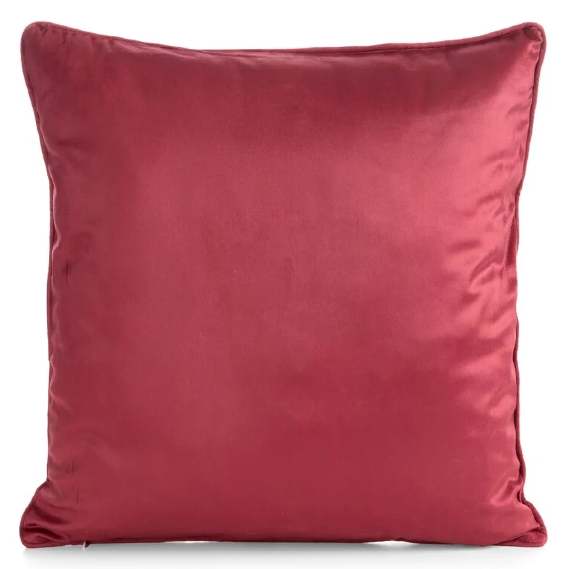 Poszewka dekoracyjna świąteczna velvetowa 45x45 Czerwony Kubek