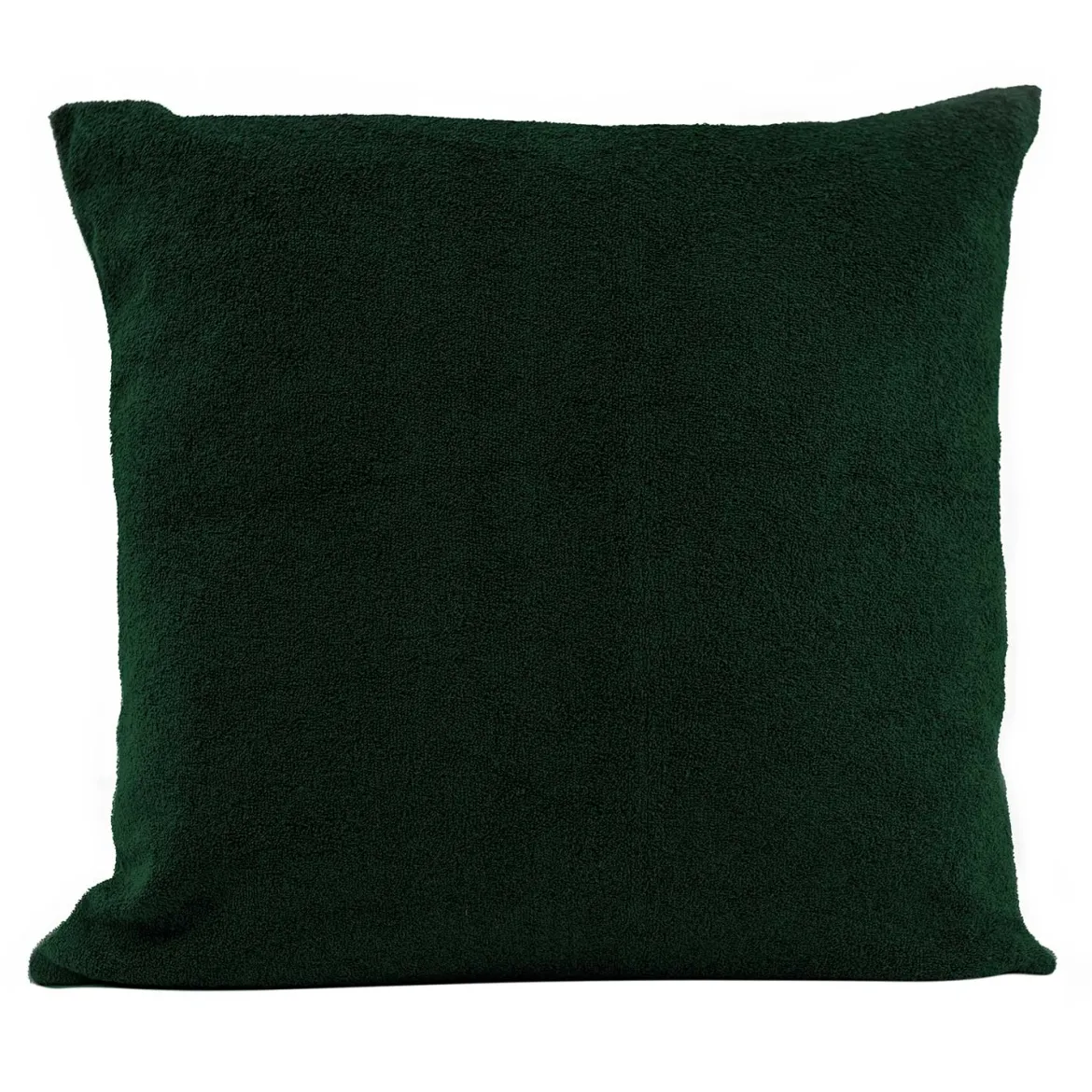 Poszewka frotte 40x40 kolor zieleń butelkowa