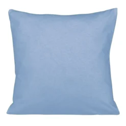 Poszewka jersey 40x40 kolor niebieski