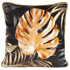 Poszewka Selva velvet 45x45 Monstera