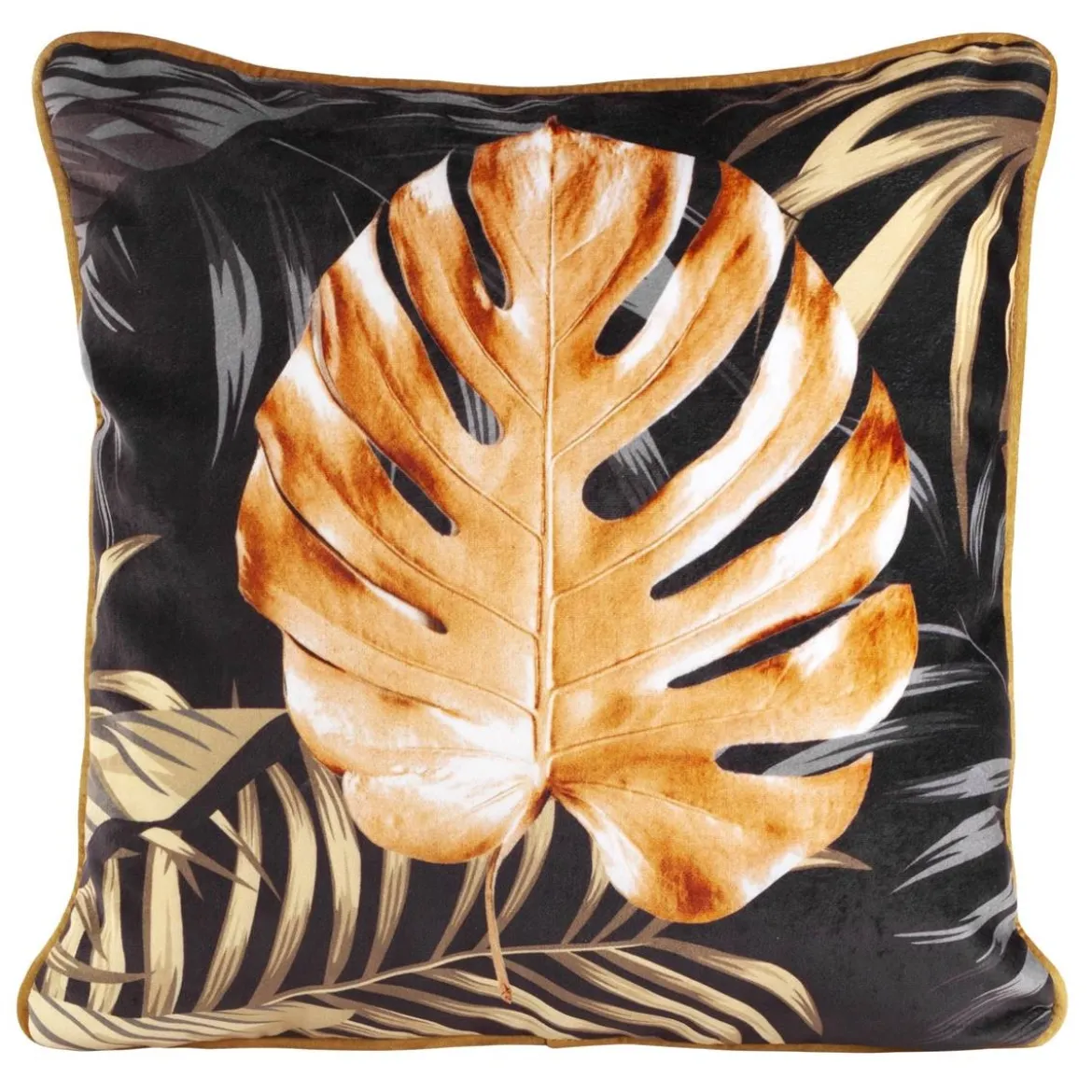 Poszewka Selva velvet 45x45 Monstera