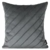 Poszewka velvet Nala 45x45 stalowa