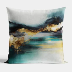 Poszewka velvet 40x40 Azur