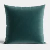 Poszewka velvet 40x40 ciemno turkusowa