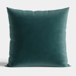 Poszewka velvet 40x40 ciemno turkusowa