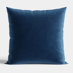 Poszewka velvet 40x40 granatowa