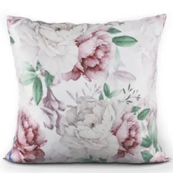 Poszewka velvet 40x40 Peonia