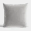 Poszewka velvet 40x40 szara