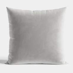 Poszewka velvet 40x40 szara