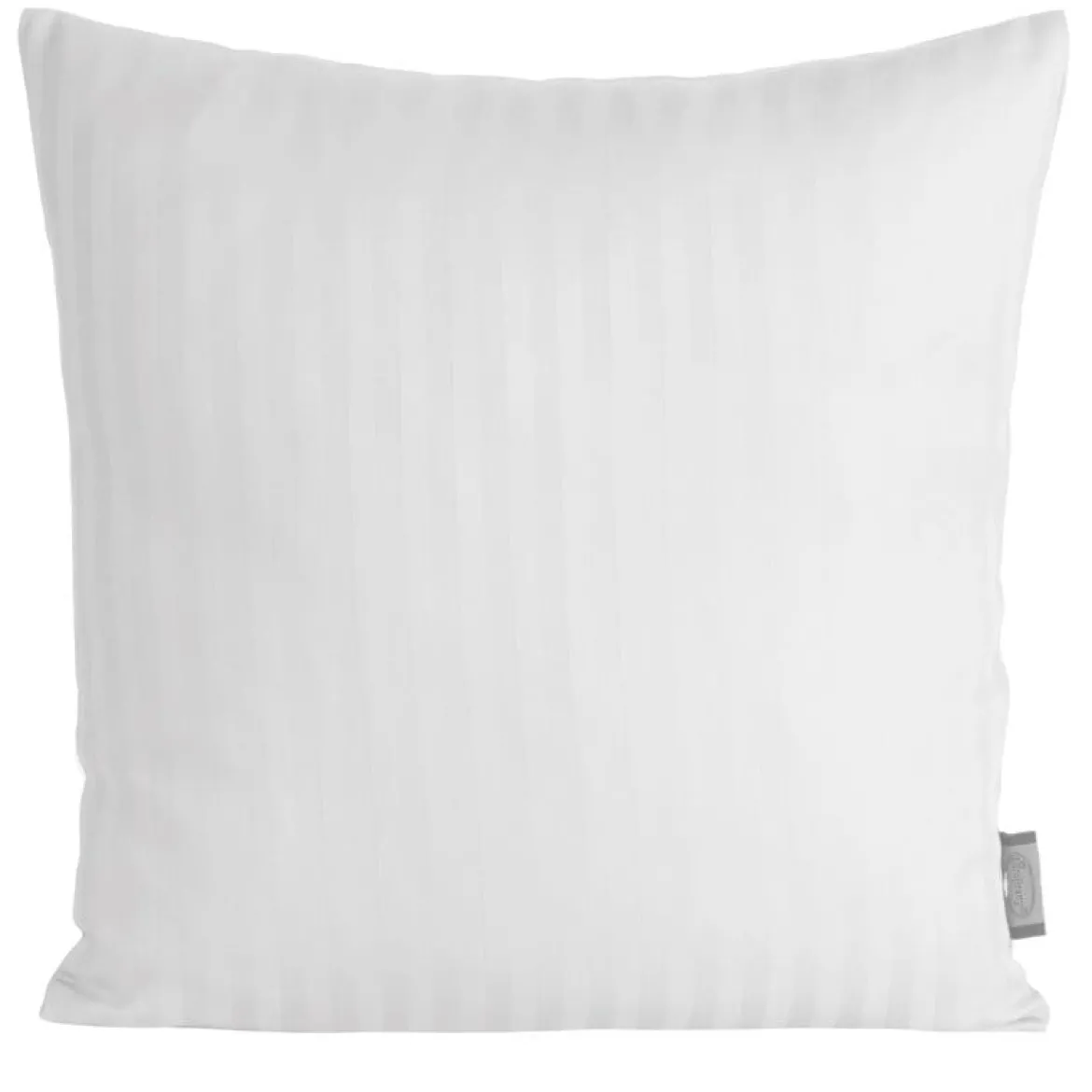 Poszewka w pasy 40x40 biała