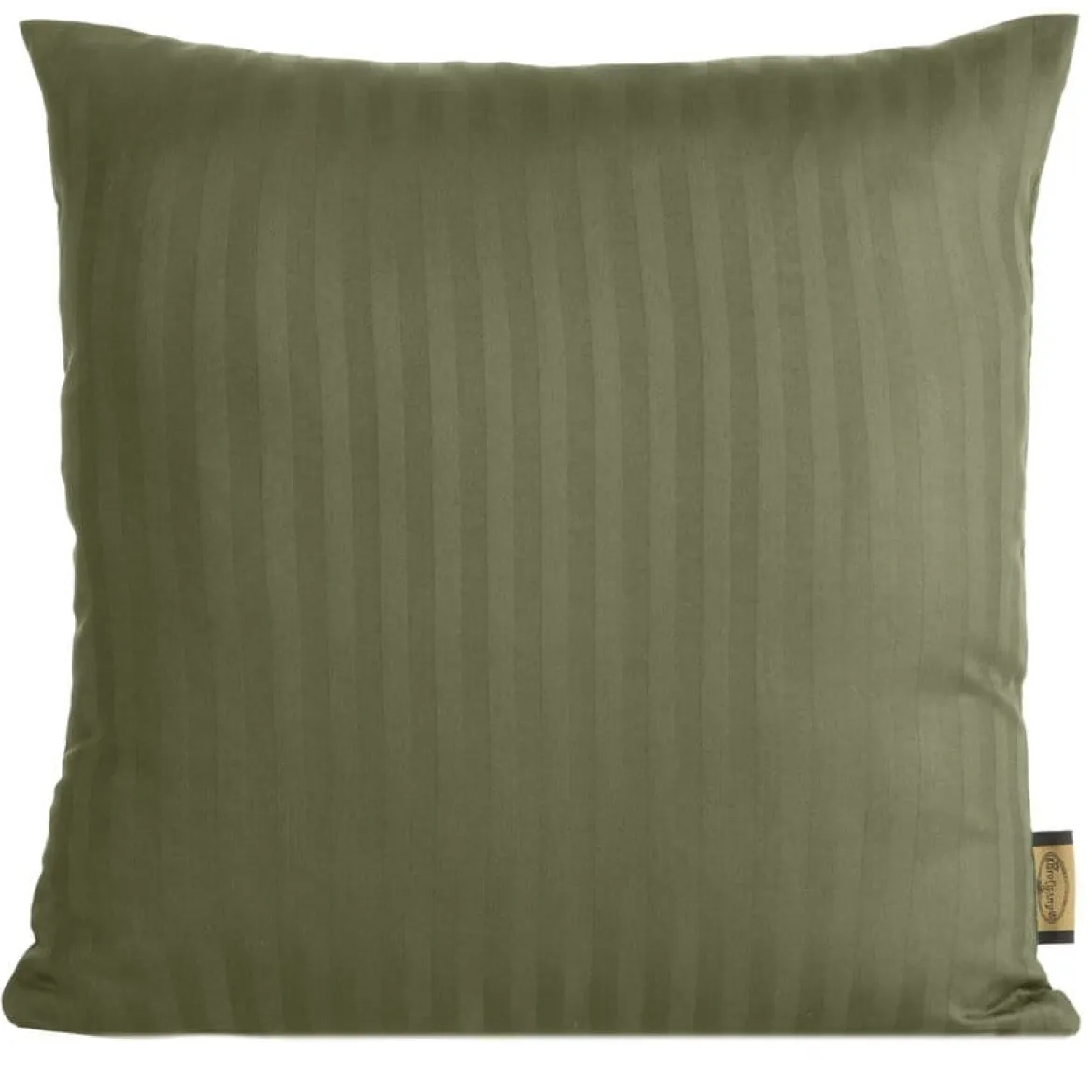 Poszewka w pasy 40x40 oliwkowa