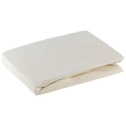 Prześcieradło D91 220x240 jersey z gumką w kolorze beżowym