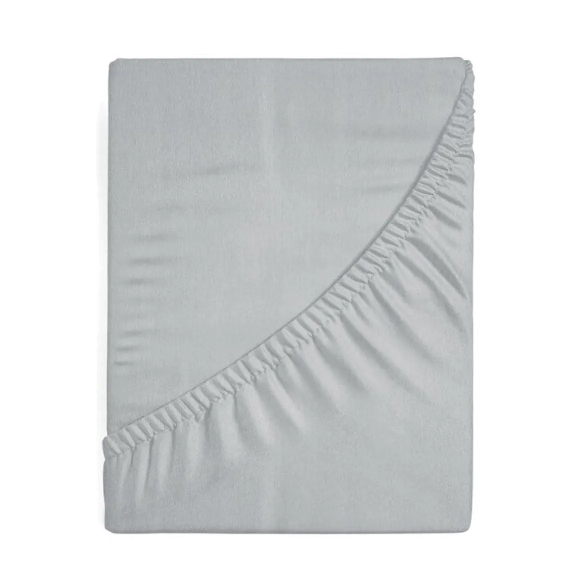 Prześcieradło D91 220x240 jersey z gumką w kolorze srebrnym