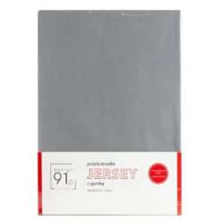Prześcieradło D91 220x240 jersey z gumką w kolorze stalowym