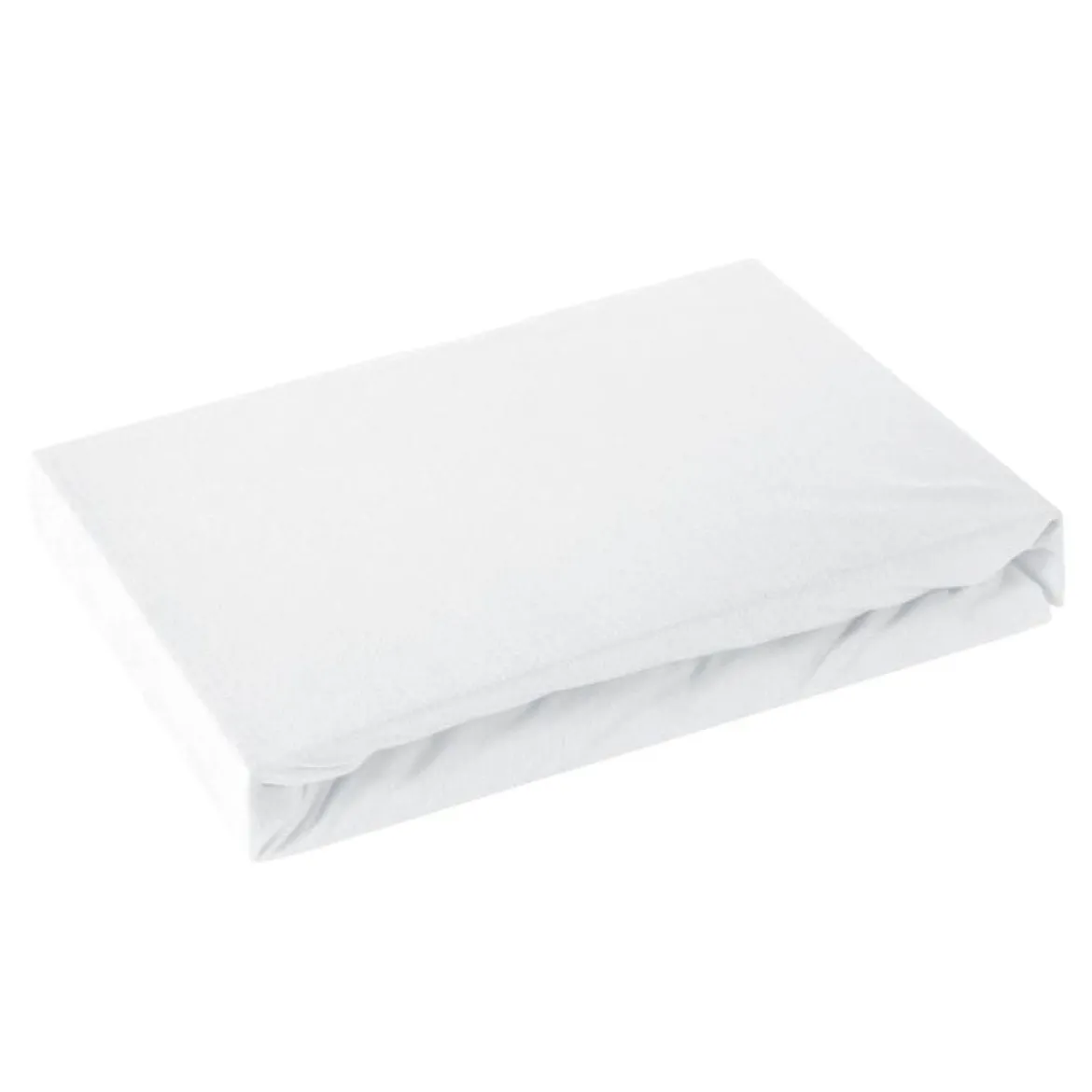 Prześcieradło D91 200x220 jersey z gumką w kolorze białym