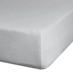 Prześcieradło D91 200x220 jersey z gumką w kolorze srebrnym