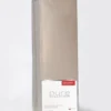 Prześcieradło Pure 160x200 satynowe z gumką w kolorze taupe