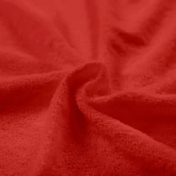 Prześcieradło 180x200 frotte z gumką w kolorze czerwonym