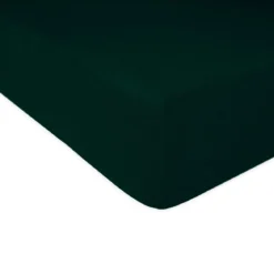 Prześcieradło 140x200 frotte z gumką w kolorze ciemno zielonym