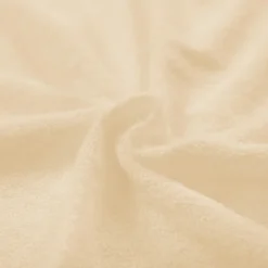 Prześcieradło 140x200 frotte z gumką w kolorze jasno beżowe