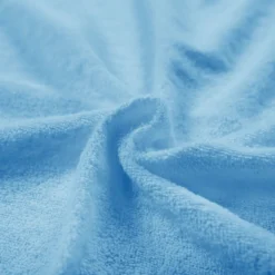 Prześcieradło 120x200 frotte z gumką w kolorze niebieskim