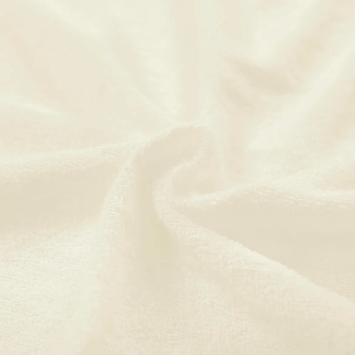 Prześcieradło 70x140 frotte z gumką w kolorze śmietankowym