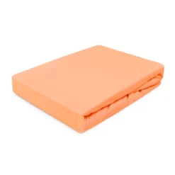 Prześcieradło 140x200 jersey z gumką łososiowe