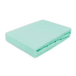 Prześcieradło 200x220 jersey z gumką w kolorze morskim