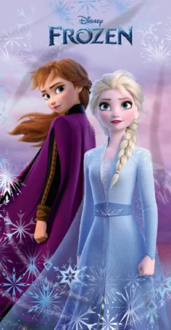 Ręcznik bawełniany dziecięcy licencyjny 70x140 Frozen