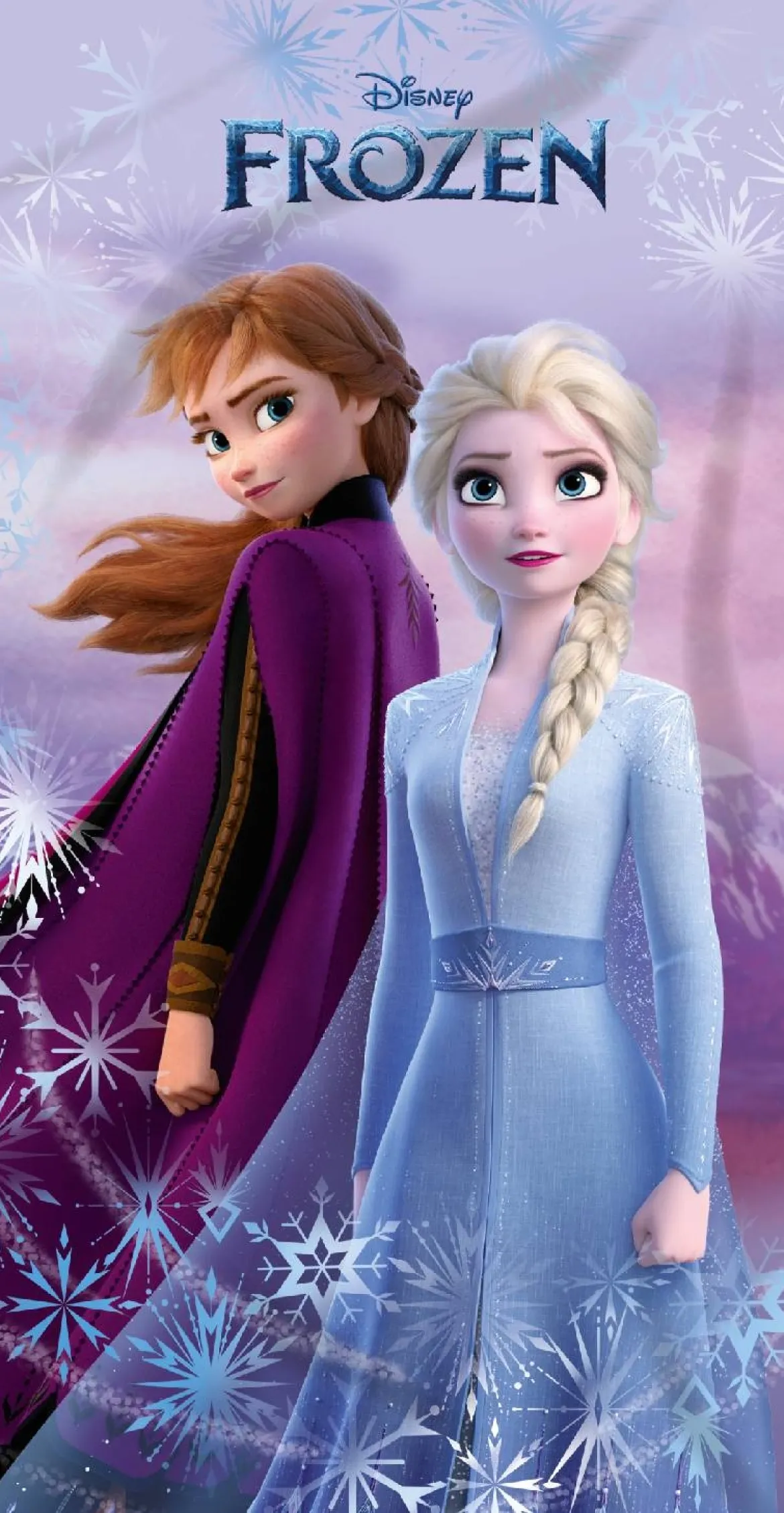 Ręcznik bawełniany dziecięcy licencyjny 70x140 Frozen