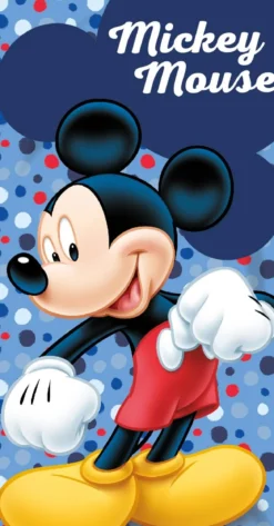Ręcznik bawełniany dziecięcy licencyjny 70x140 Mickey