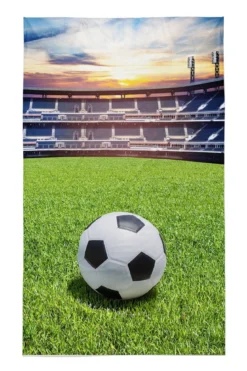 Ręcznik bawełniany dziecięcy 30x50 Piłka Nożna Stadion