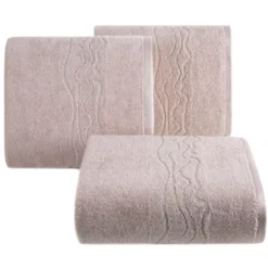 Ręcznik bawełniany pudrowy 70x140 Karin