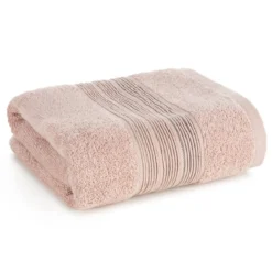 Ręcznik bawełniany pudrowy 70x140 Verano