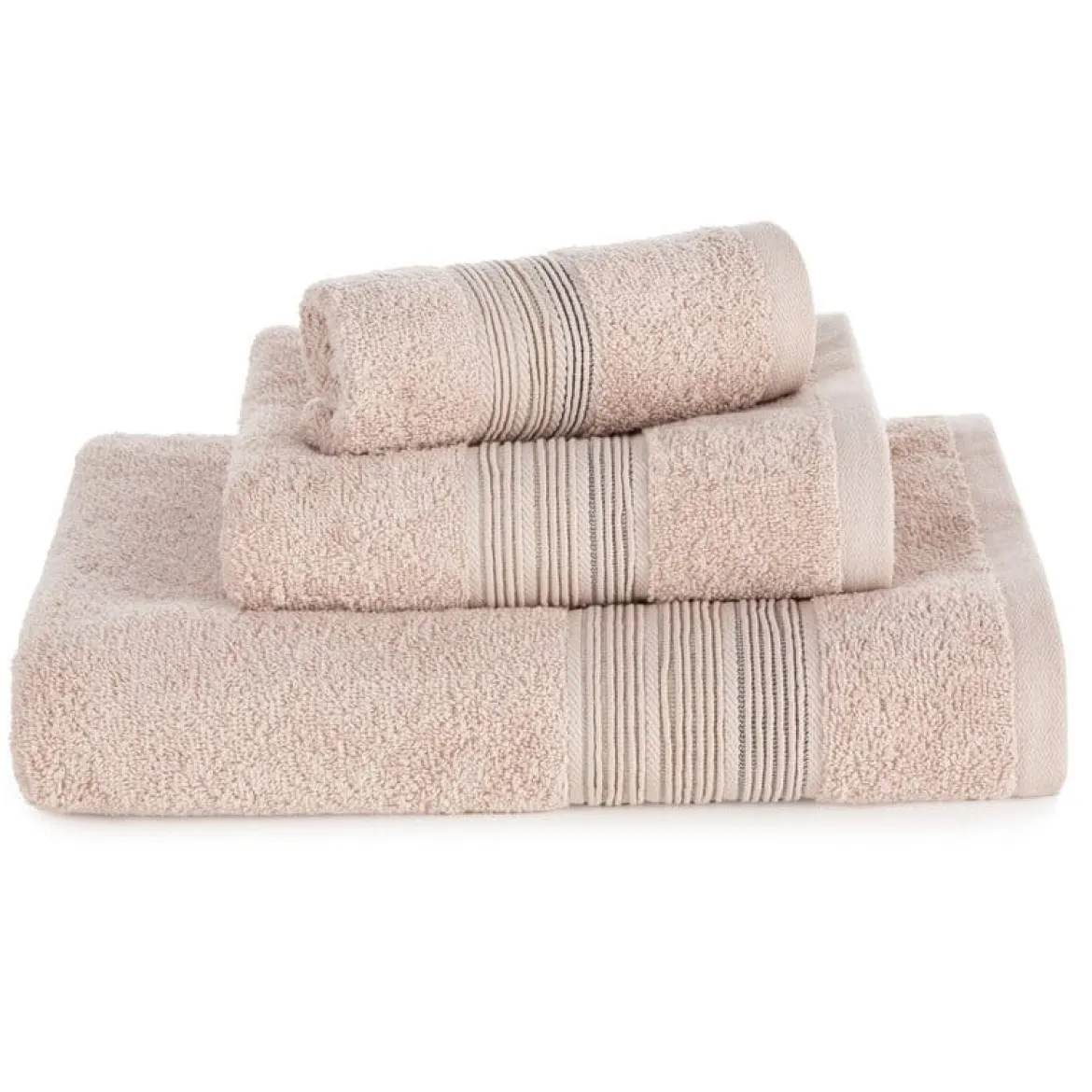 Ręcznik bawełniany pudrowy 70x140 Verano