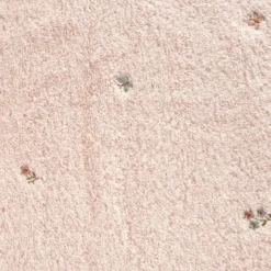 Ręcznik bawełniany pudrowy 50x90 w kwiaty i motylki Bloom