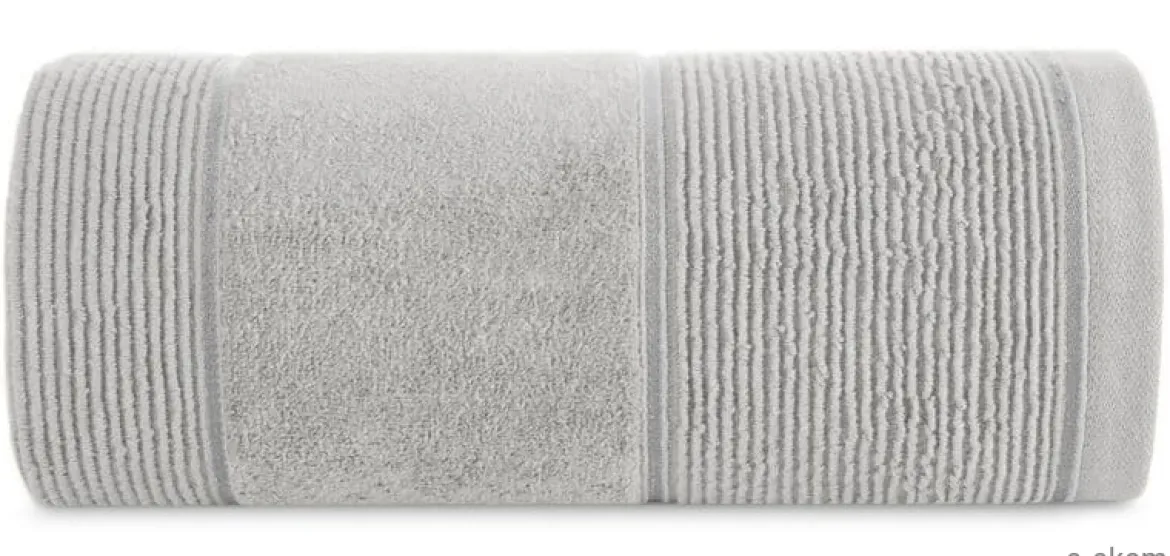 Ręcznik bawełniany srebrny 70x140 Emma