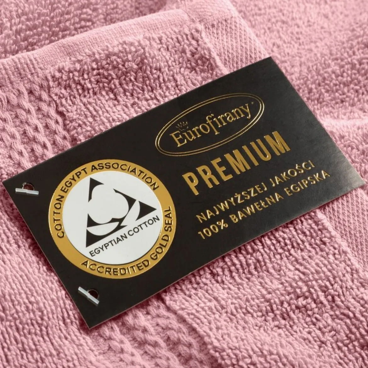 Ręcznik z bawełny egipskiej pudrowy 50x90 Egipt