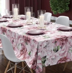 Serweta 85x85 Peonie